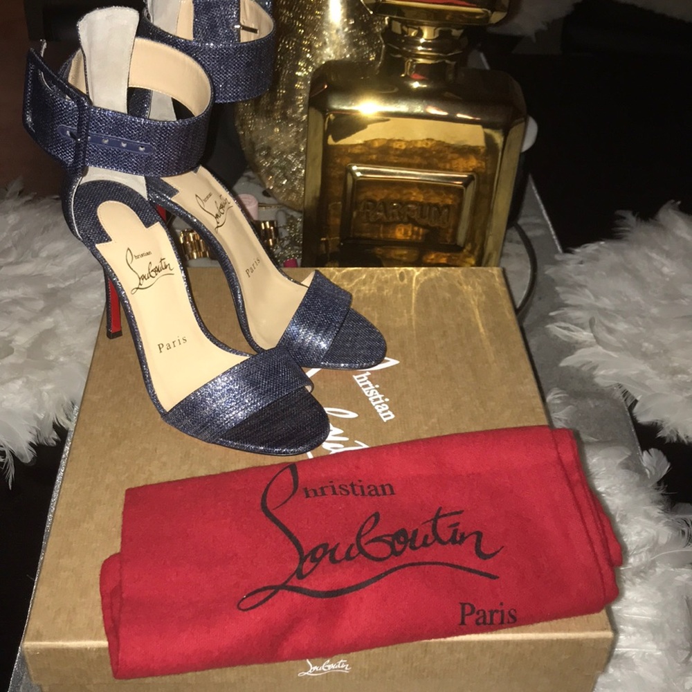 Christian Louboutin Runana Sandal Denim